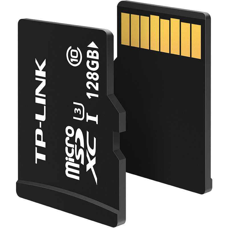 TP-LINK 128G内存卡Micro SD卡监控摄像头手机通用高速TF卡存储卡