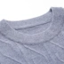 Áo len cashmere trung niên nam cổ tròn thời trang dày áo len xoắn hoa đáy mùa thu áo len dài tay - Áo len Cashmere