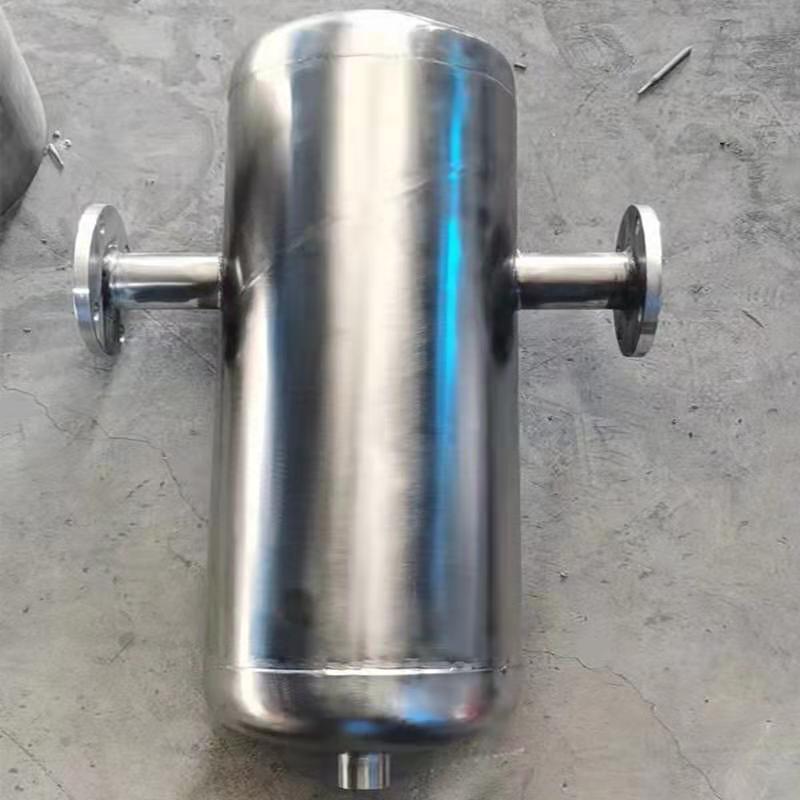汽水分离器蒸汽管道汽水过滤分离器油气分离设备挡板式气水分离器-图2