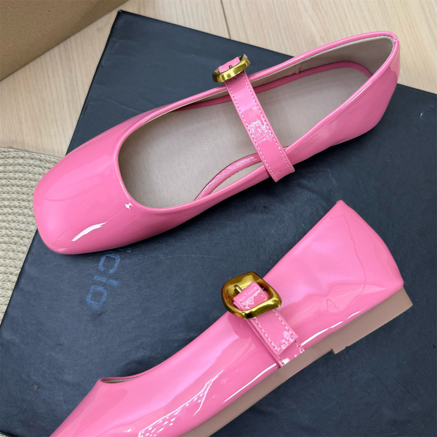 2026春季新款法式复古玛丽珍鞋平底鞋女方头浅口配裙子一字带单鞋,淘宝优惠券,粉丝福利购,淘宝优惠卷