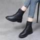 Women's genuine leather ankle boots Martin spring and autumn full soft sole