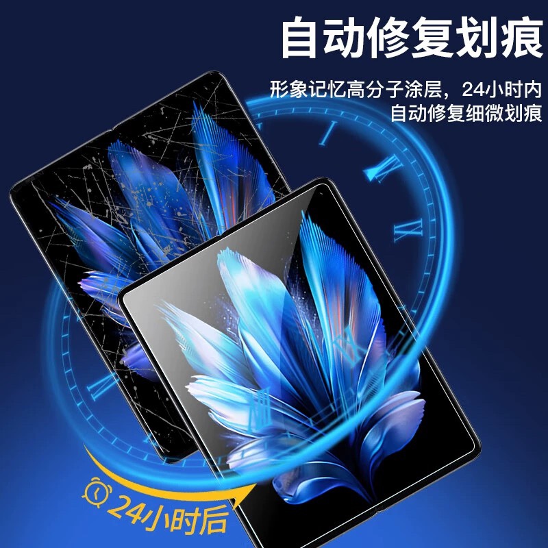 适用vivoxfold3折叠屏手机膜防窥V2337A保护贴膜全屏覆盖f0ld内外屏全包防摔vovi水凝软膜前后新款屏保防偷窃 - 图0