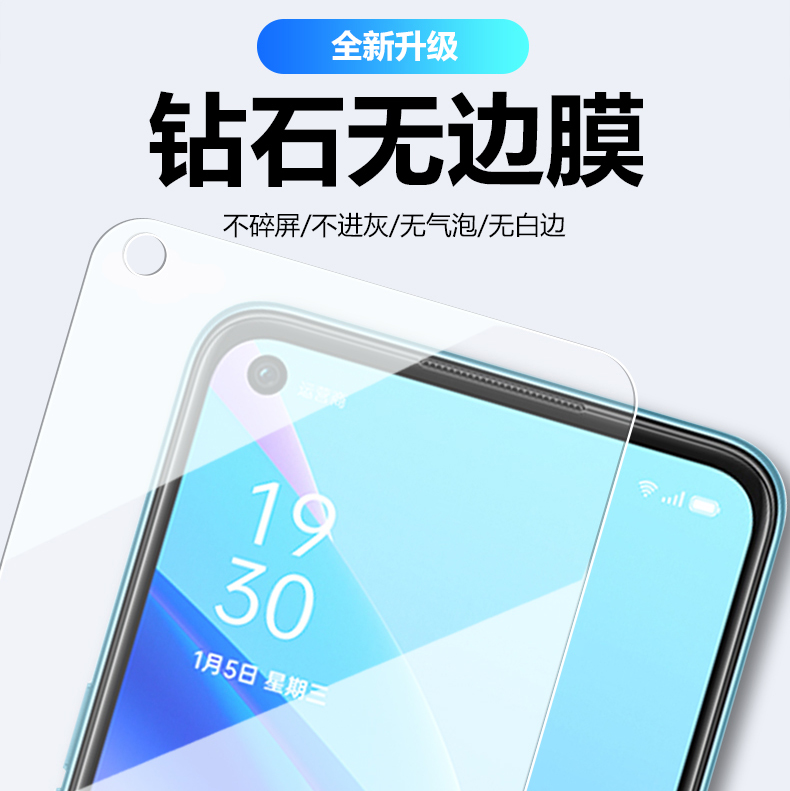 适用oppoa36钢化膜防窥pesm10手机膜a36全屏0pp0防摔防指纹oppo啊36保护贴膜oopp玻璃屏保防偷窥a63新款蓝光a - 图2