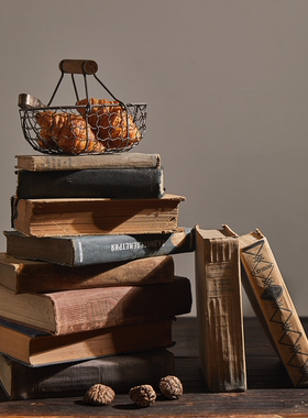 英文古董外文道具拍摄背景字母