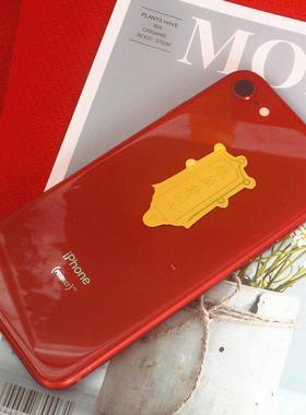 五路财神正财神赵公明手机贴财神像吉祥开运招财令创意手机卡片贴