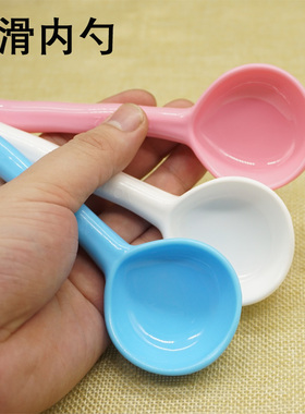 美容院专用大号加厚软勺子面膜勺