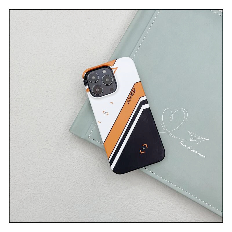 二西莫夫适用iPhone12ProMax手机壳8苹果11/13硬壳14全包XR/7PLUS个性创意新款简约15PROMAX保护套 - 图0