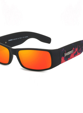 男士偏光镜复古宽腿朋克风长方形