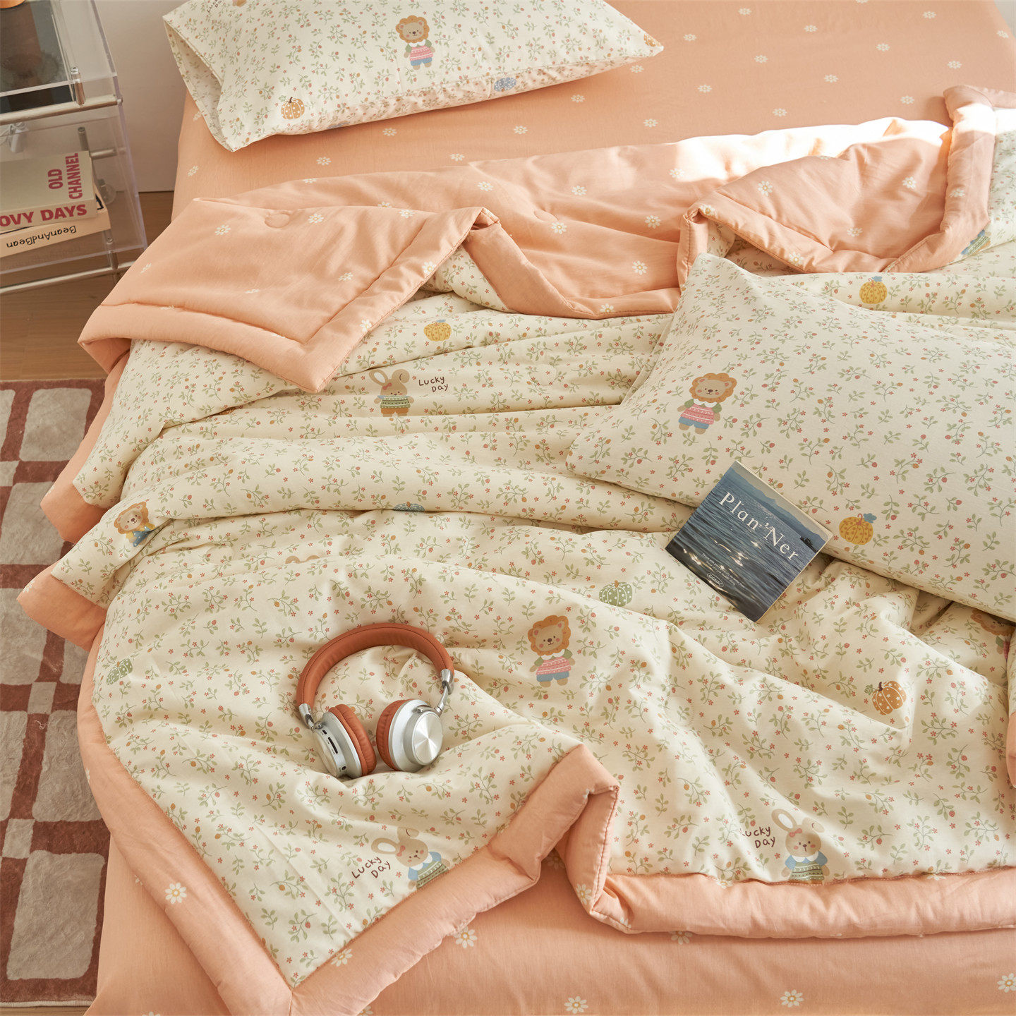 全棉夏被空调被夏凉被100%纯棉薄被子单人被芯新疆棉花棉被可机洗