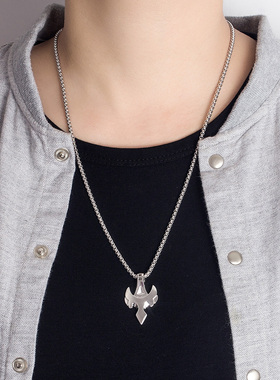 男士小众设计感十字架礼物吊坠