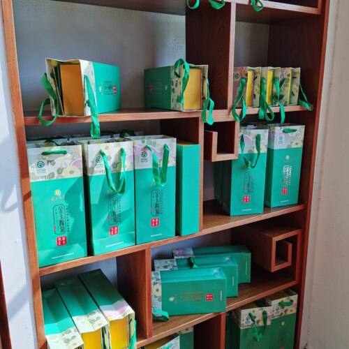 金玉滁菊安徽滁州特产礼盒装送同事领导推荐品45gx2送手提袋 - 图1