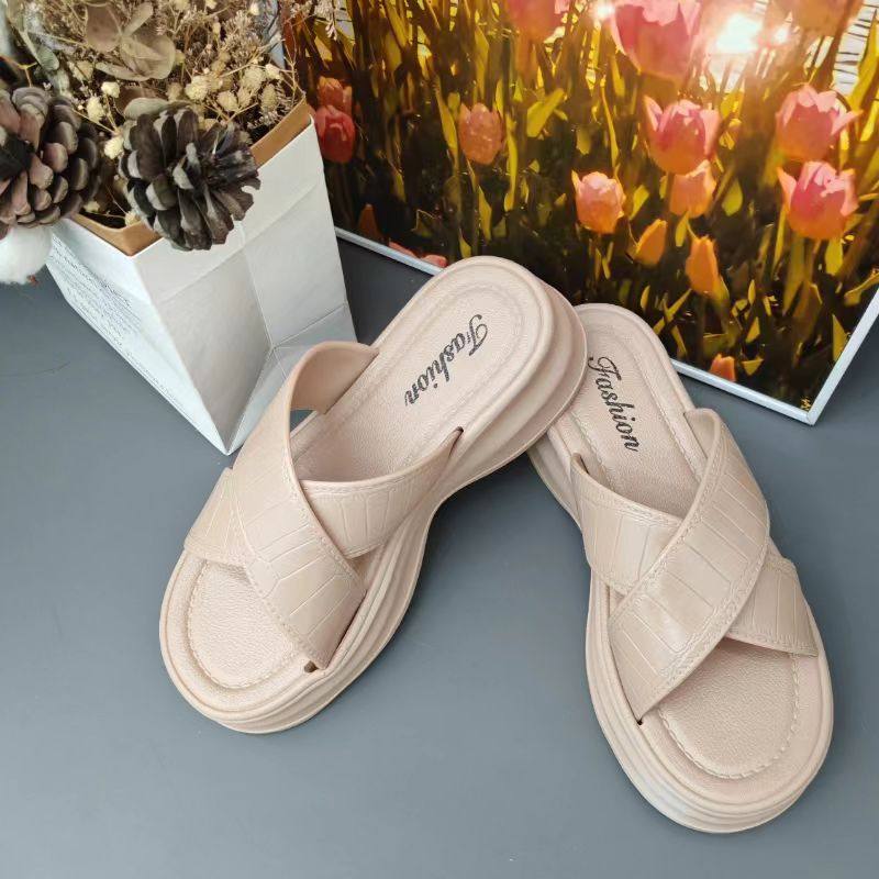 2025新款828交叉外穿时尚潮流仙女风一字拖沙滩拖鞋,淘宝优惠券,粉丝福利购,淘宝优惠卷