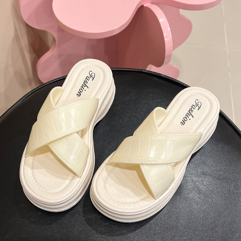 2025新款828交叉外穿时尚潮流仙女风一字拖沙滩拖鞋,淘宝优惠券,粉丝福利购,淘宝优惠卷