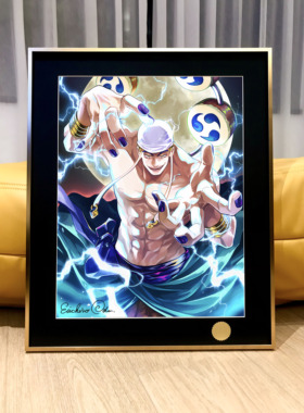 星空艾斯海贼王火拳烧烧果实路飞luffy艾尼路onepiece动漫装饰画