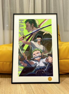 星空路飞·档onepiece海贼王luffy尼卡五档太阳神游戏动漫装饰画