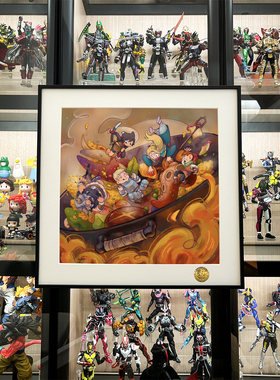 迷宫炒饭迷宫饭莱欧斯玛露西尔法琳Delicious in Dungeon装饰画