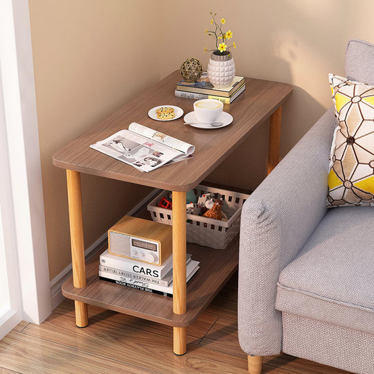 Living room sofa side table side table bedside small square table