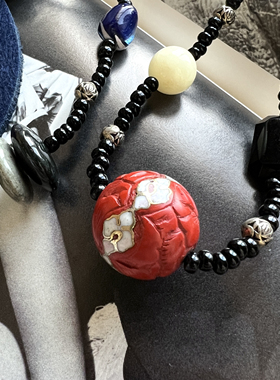 老多宝项链古董首饰毛衣链