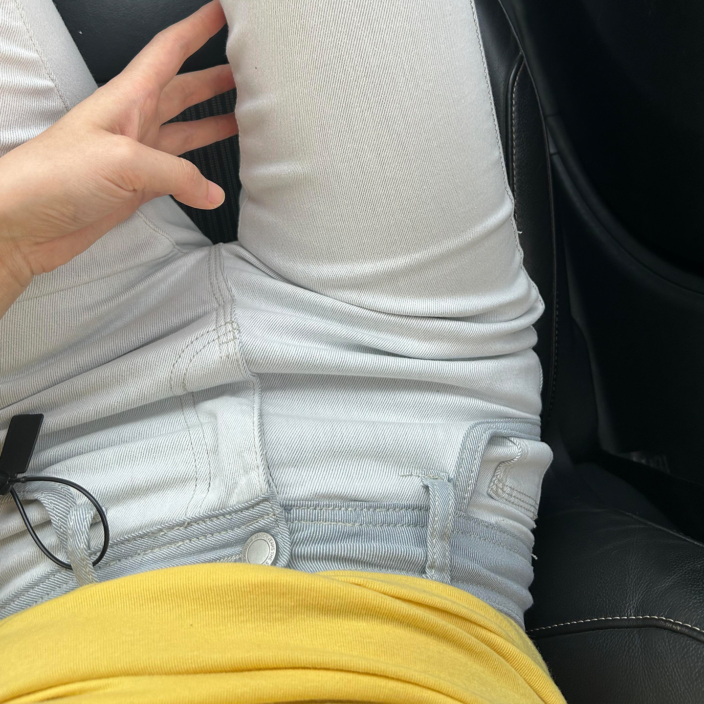 300斤胖mm大码美式复古阔腿微喇牛仔裤女高腰宽松直筒拖地长裤子 - 图0