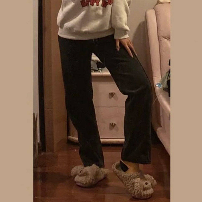 特大码300斤黑色高腰百搭阔腿牛仔裤女遮胯腿粗胖mm宽松直筒裤子2,淘宝优惠券,粉丝福利购,淘宝优惠卷