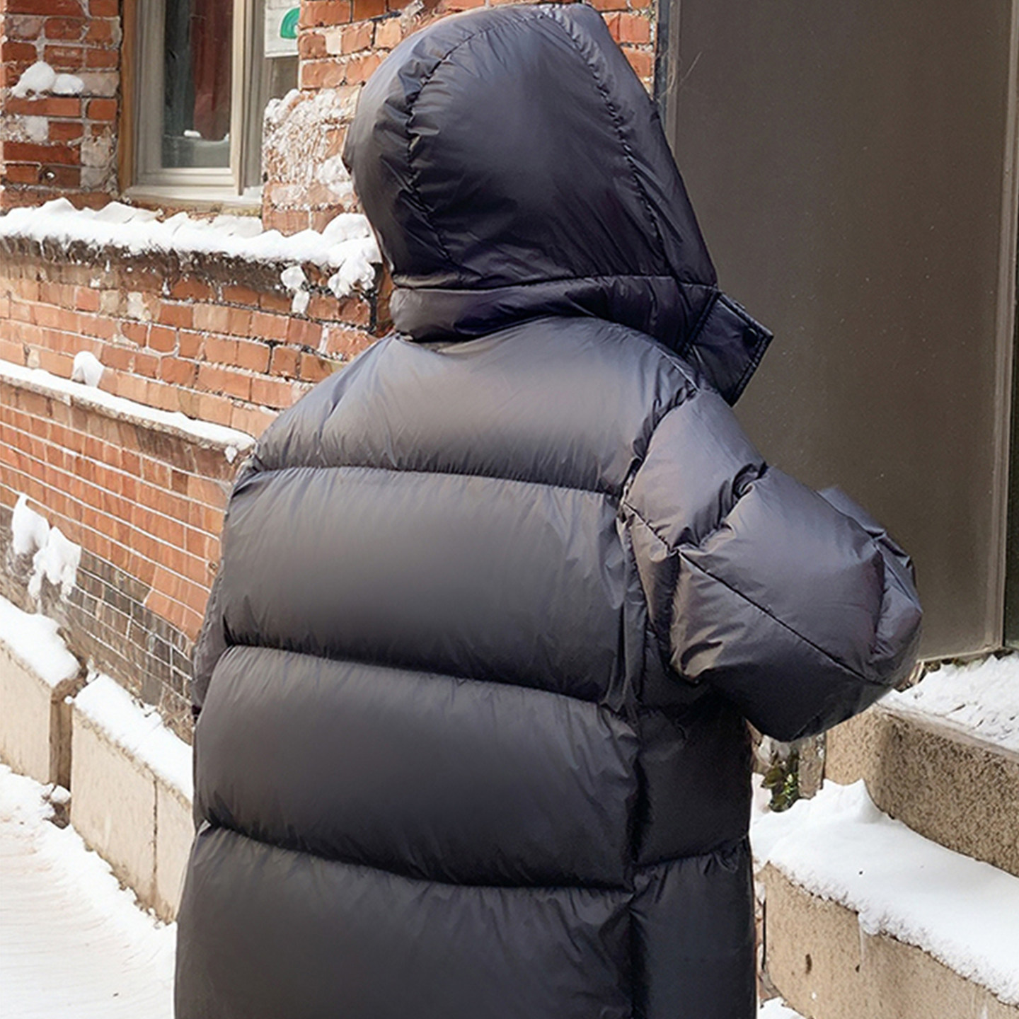 大码胖mm学院风黑色连帽棉服女冬季加厚面包服显瘦保暖棉衣外套潮,淘宝优惠券,粉丝福利购,淘宝优惠卷