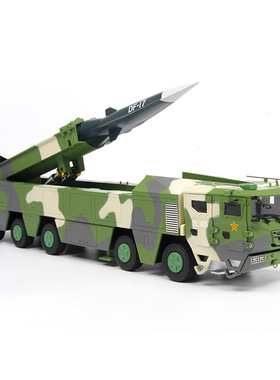 1:35东风17 DF-17弹道导弹发射车运输车军事模型仿真合金车模摆件