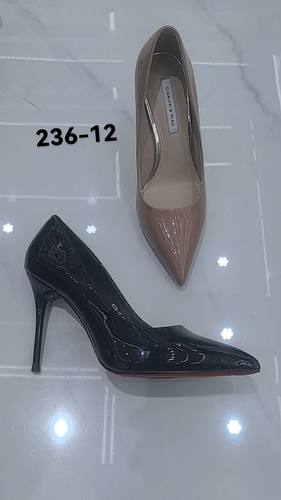 钎金鸟官方正品236-12法式高端定制款净版尖头细跟红底漆皮高跟鞋 - 图3