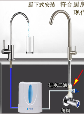 三通球阀完美牌金伟连塑料净水器