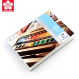 Нидерланды Vangogh вентилятор с высоким содержанием водных цветов Импортированные тонкие линии водяной бумаги 20 ван Гупам Хлопковая Смешанная Спешена Спечная бумага 200 г вишневых цветов