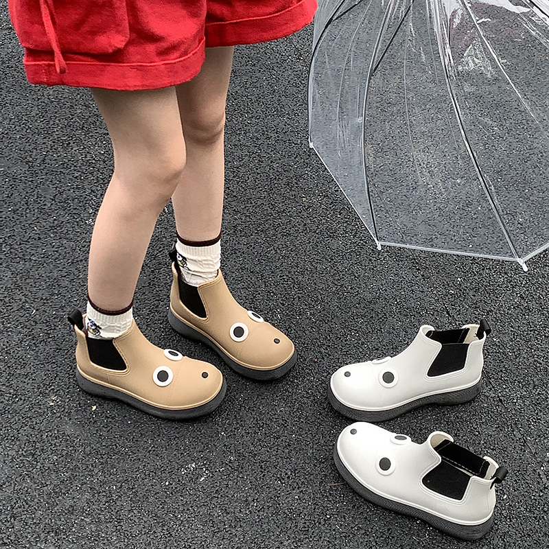 雨鞋女款短筒网红防水防滑水鞋下雨天穿的鞋水靴新款雨靴成人胶鞋