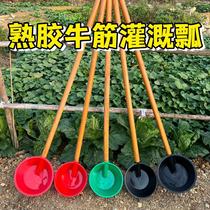 Large Dung Spoon Dung ladle watering Fertilizing Plastic Bull Fascia Scoop water Ladle Agricultural Rural Greenhouse Vegetable Old Splash Melon