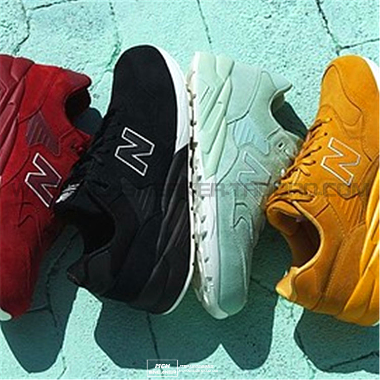 NEW BALANCE 男女复古运动慢跑步鞋 MRT580BV/DS/MBK/GK/BK/GY/BR