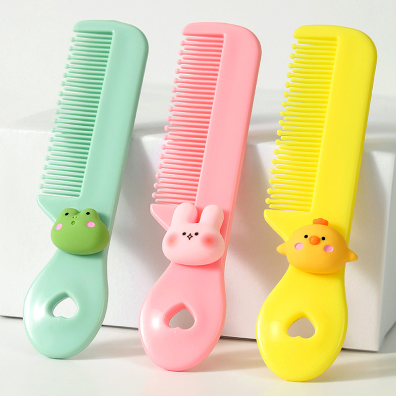 儿童可爱梳子婴儿专用小梳子女宝宝便携安全发梳新生儿不伤发头梳,淘宝优惠券,粉丝福利购,淘宝优惠卷