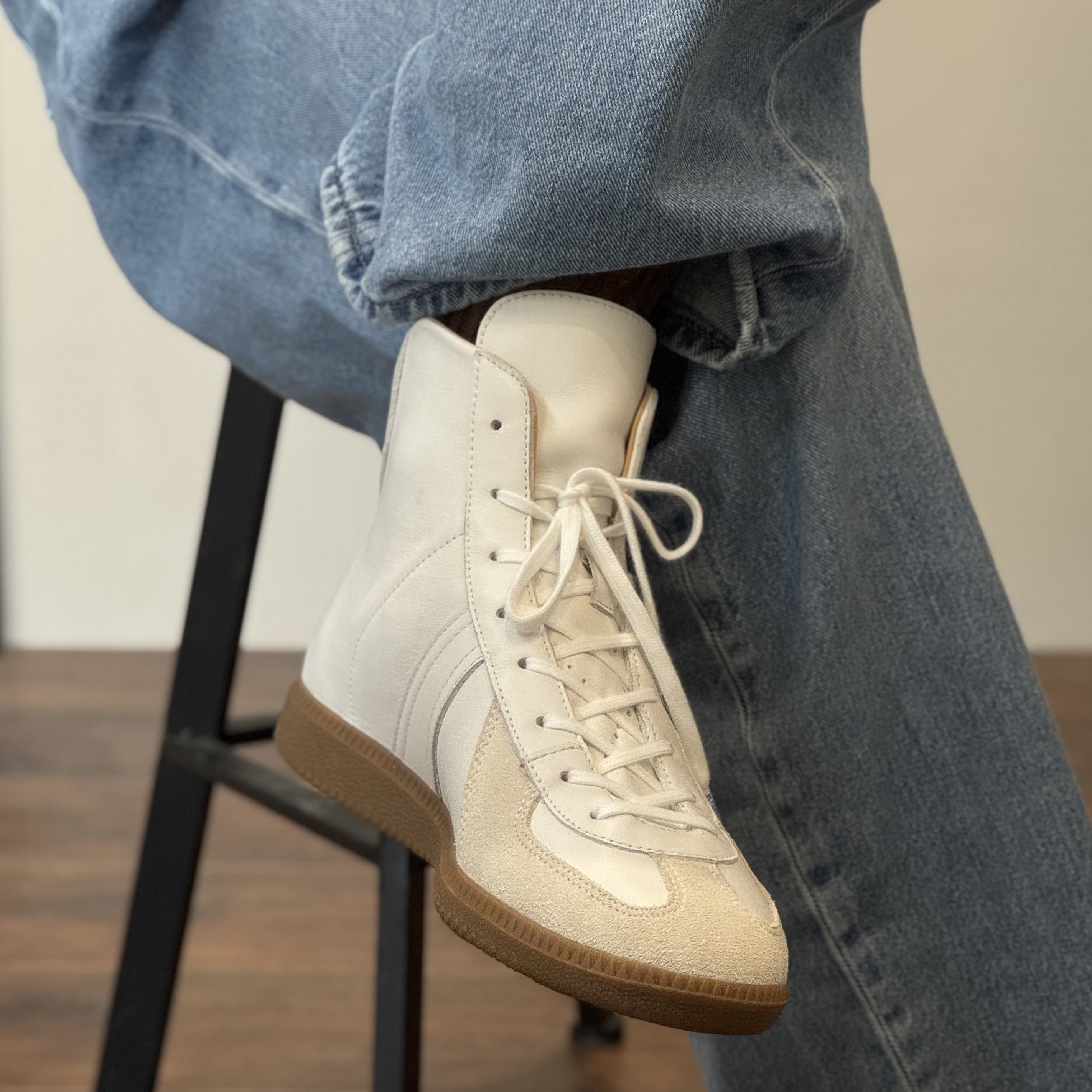 枯骨秋冬头层牛皮休闲复古德训鞋高帮男女柔软舒适短靴时尚拳击靴,淘宝优惠券,粉丝福利购,淘宝优惠卷