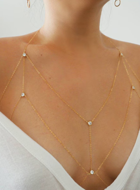 MONSTER 好好看身体链 body chain 文胸装饰 比基尼饰品