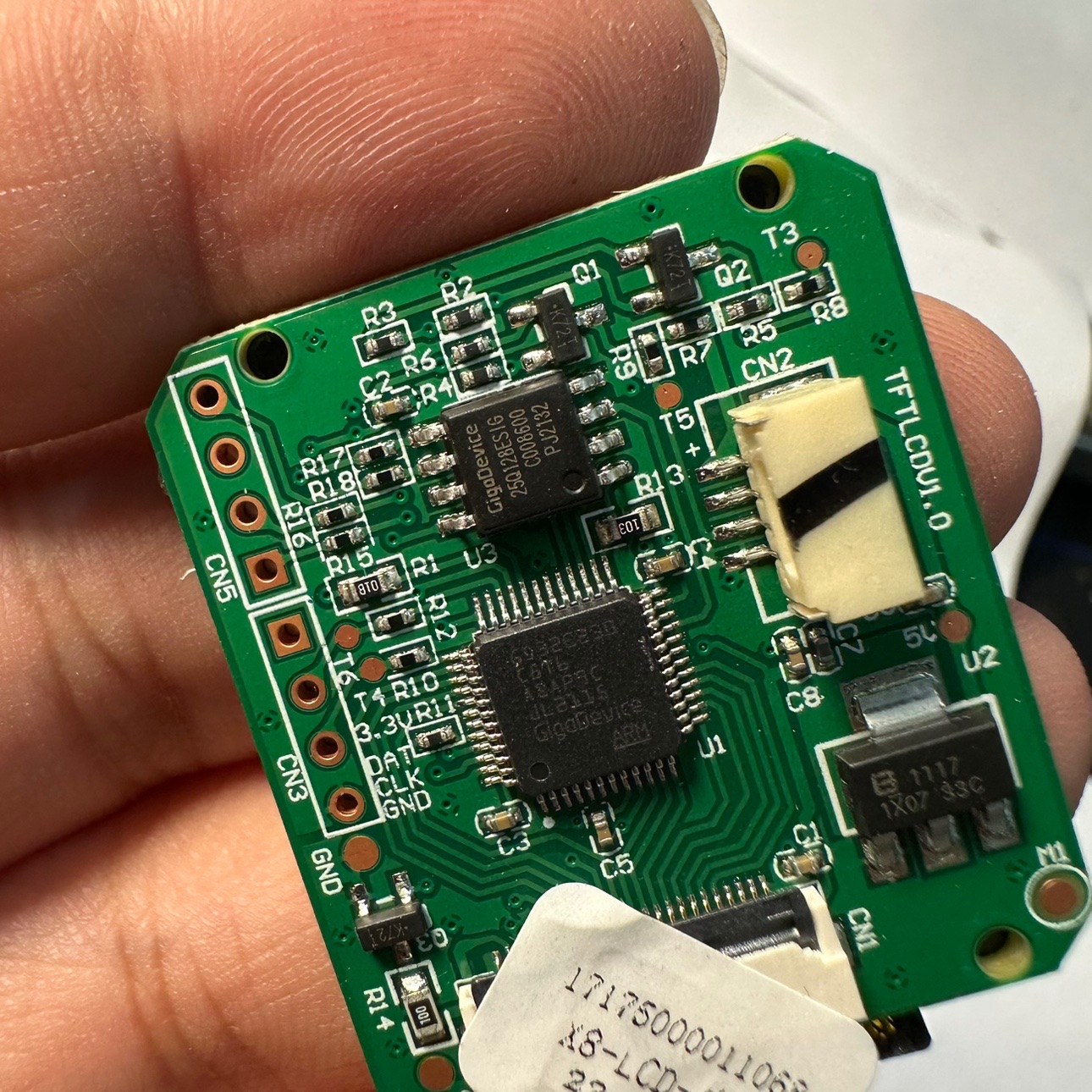 1.3寸屏模块 GD32E230C8 25Q128 屏幕240*240 st7789 有引脚定义 - 图2