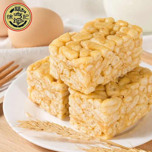 徐福记沙琪玛散装2500g约100个鸡蛋味芝麻味传统蛋糕点父母零食品 - 图0