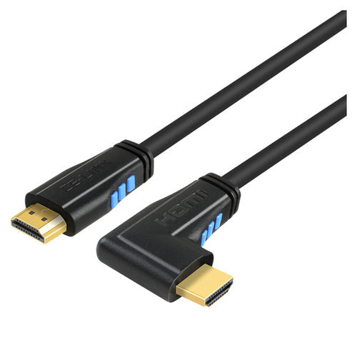 CE-LINK 90度弯头hdmi高清线2.0版直角小米盒子ps4投影仪连接线 - 图0