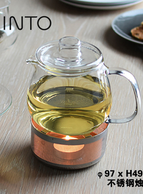 顺丰包邮原装kinto炉暖茶蜡烛台