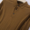 Hengyuanxiang% sheep wool sweater men's polo shirt