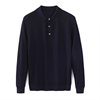 Hengyuanxiang% sheep wool sweater men's polo shirt