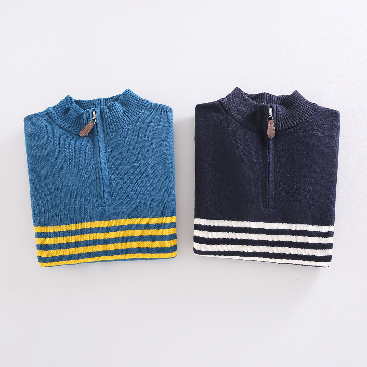 恒源祥秋冬款针织衫男童纯棉条纹针织开衫女童毛衣儿童加厚外套女,淘宝优惠券,粉丝福利购,淘宝优惠卷