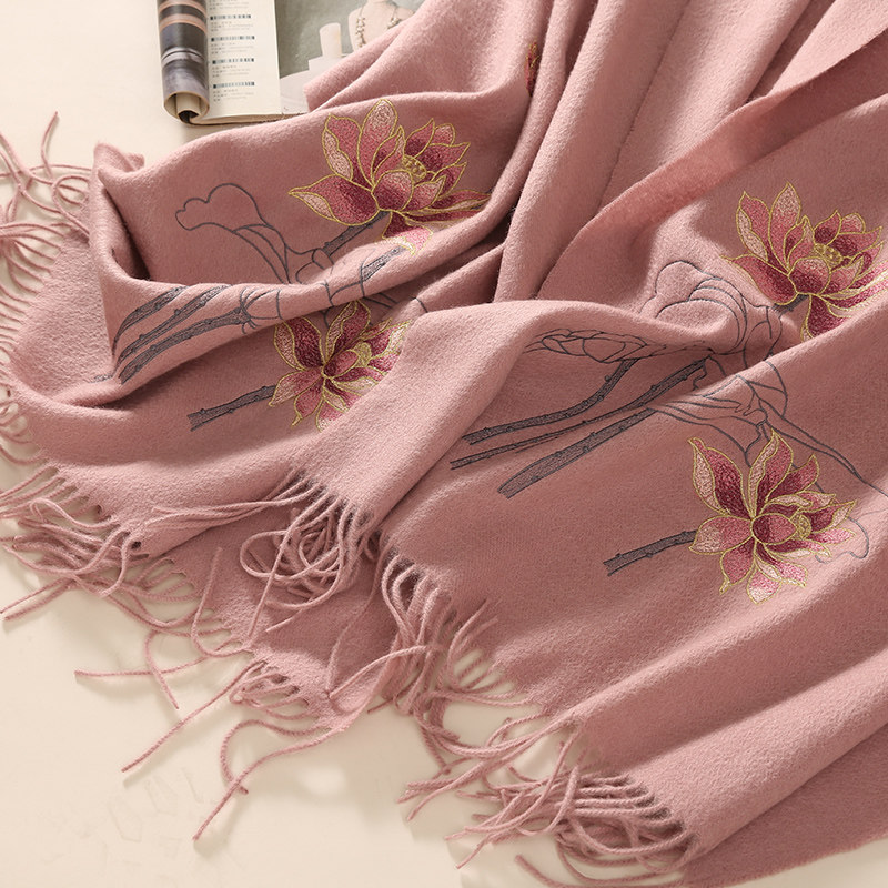 恒源祥气质100纯羊毛大披肩围巾两用复古风秋冬流苏披风外搭斗篷,淘宝优惠券,粉丝福利购,淘宝优惠卷