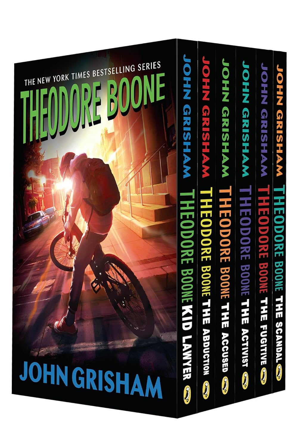 现货 英文原版 英文原版 Theodore Boone Pb 6C Box Set 西奥律师事务所6本盒装