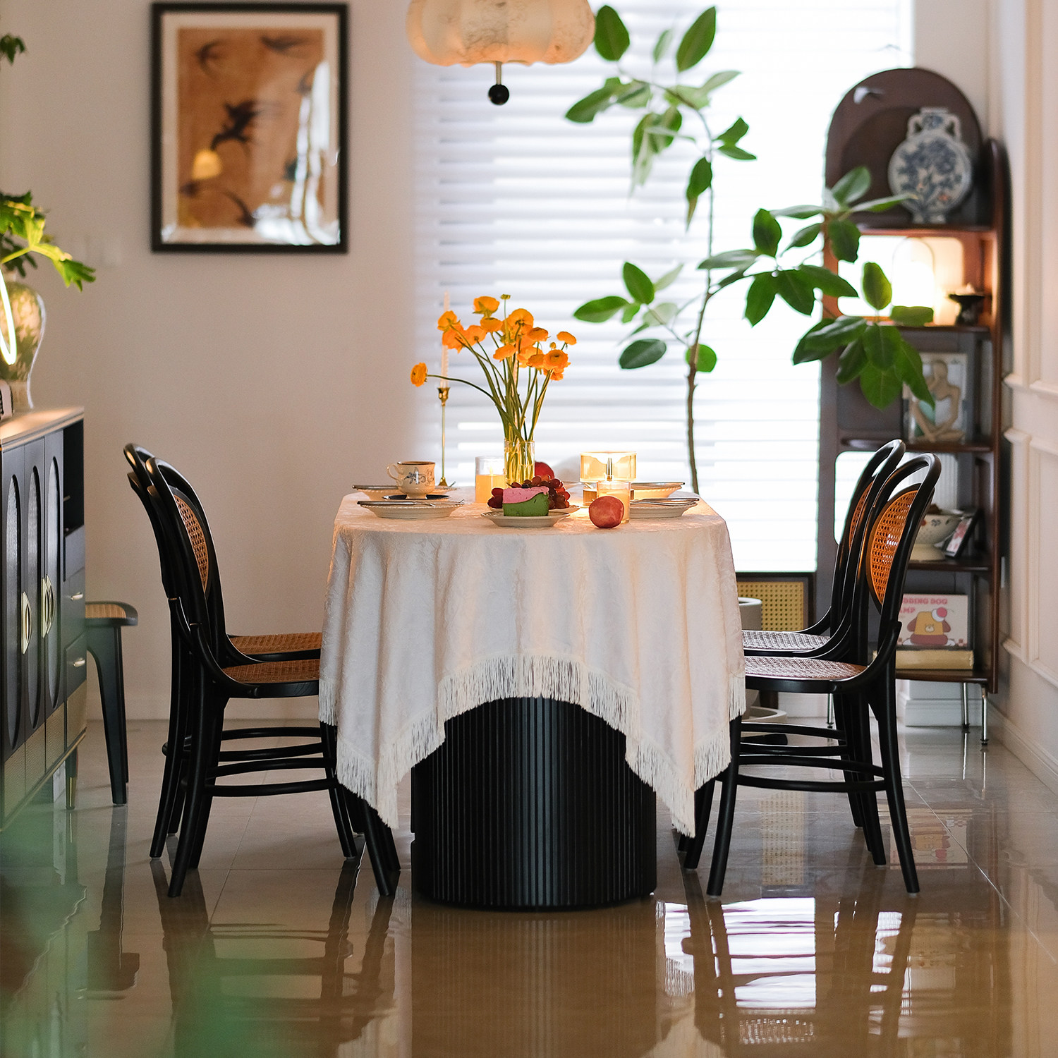 【博尔西帕】法式桌布高级感提花刺绣立体感茶台几布定制,淘宝优惠券,粉丝福利购,淘宝优惠卷