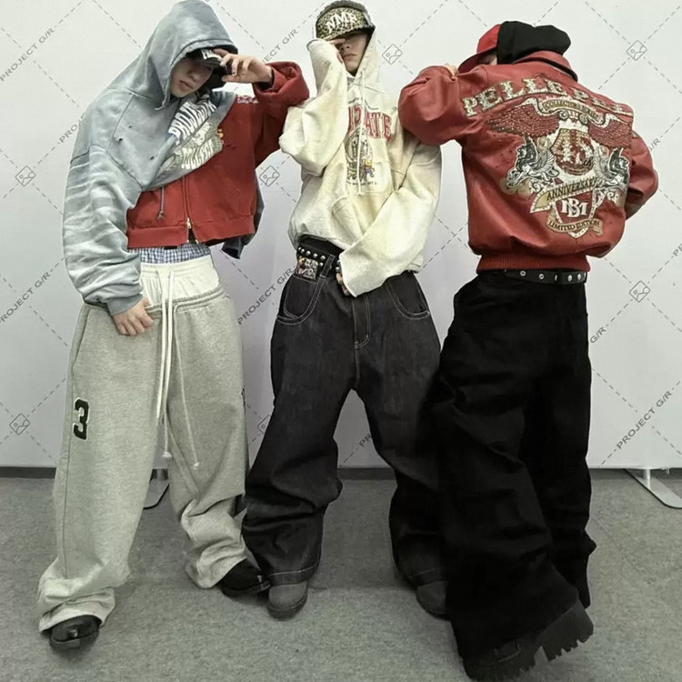 现货Grailz LEARL ProjectGR25ss假三腰拼接阔腿宽松运动卫裤男女,淘宝优惠券,粉丝福利购,淘宝优惠卷