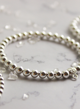 泰国纯银手串女士佛牌链可定制