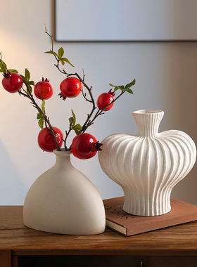 新中式花插陶瓷花瓶装饰摆件家居客厅乔迁送礼新家乔迁礼物