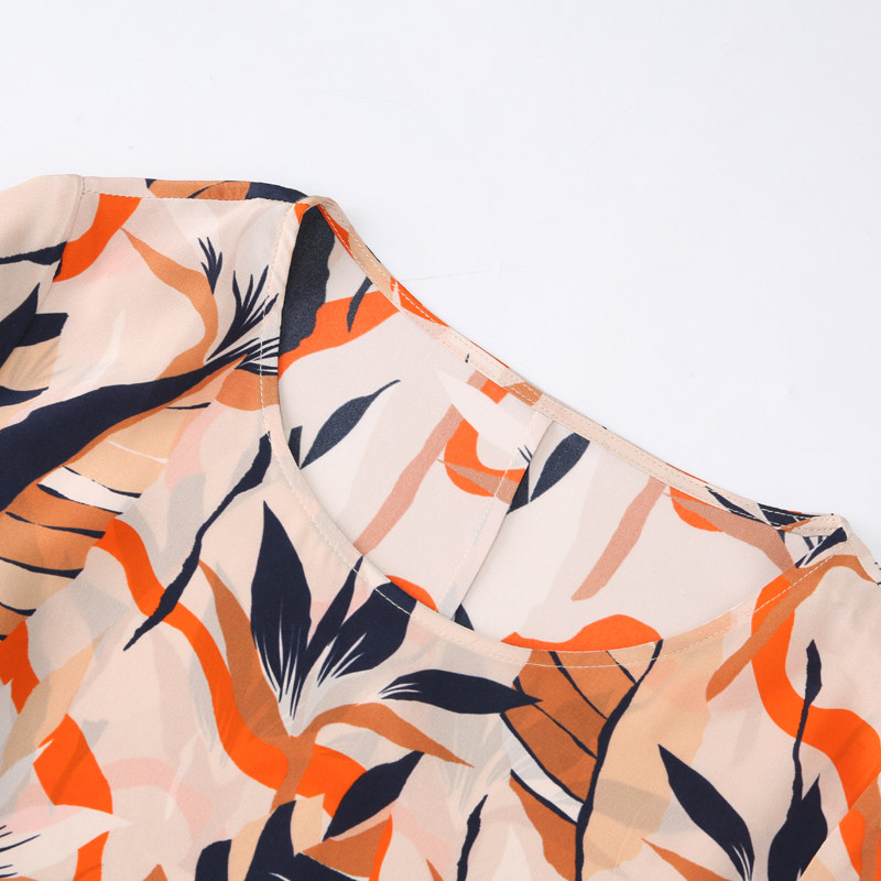 2025夏重磅双绉真丝连衣裙女中长款时尚系带显瘦100%桑蚕丝印花裙,淘宝优惠券,粉丝福利购,淘宝优惠卷