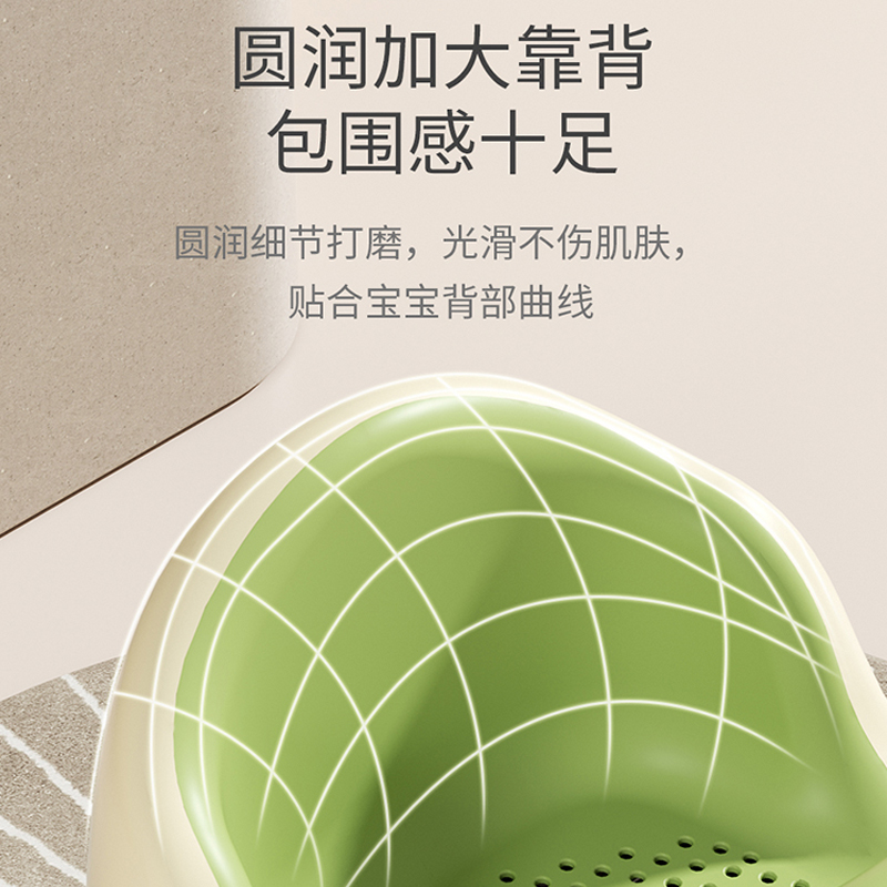 婴儿洗澡座椅宝宝洗澡坐椅神器新生儿洗澡凳洗澡盆坐躺托防滑浴凳